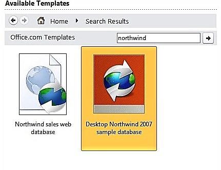 download northwind database access